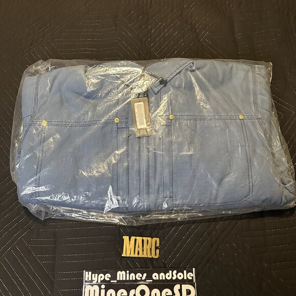 NWT Supreme Dickies Hooded Work Jacket - Blue - XL